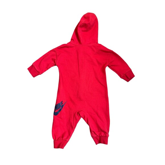 Nike All Day Play Hooded Romper size 6 months - Picture 2 of 2